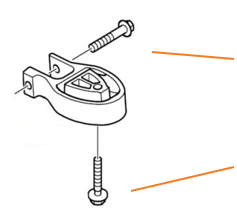 PR1147 & PR1180 Gearbox Mounting Bracket