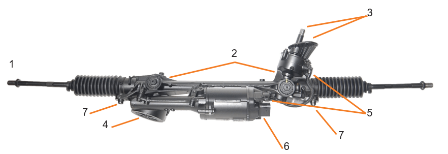 Core Returns Criteria ERRM2019 VW Electric Steering Rack