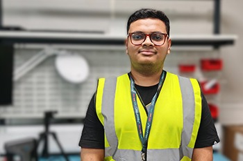 apprentice Shaftec welcomes new intern to Electronic Power Steering team