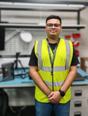 new to range Shaftec welcomes new intern to Electronic Power Steering team