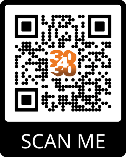 Zoe's 30 4 30 Place Just Giving Page QR Code